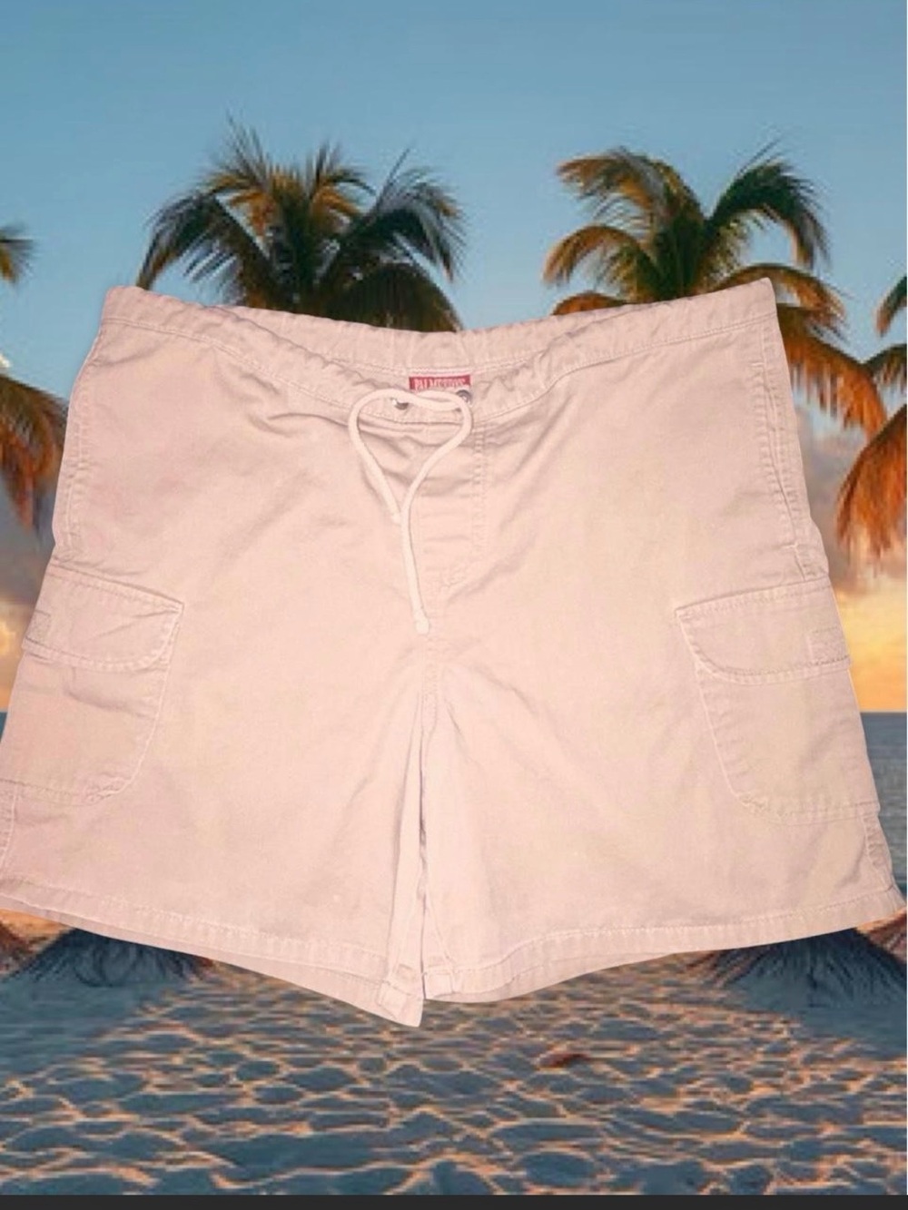 Vintage 90’s Palmetto’s drawstring cargo shorts